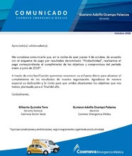 COMUNICADO CEM