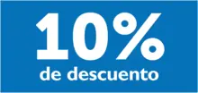 10% de descuento