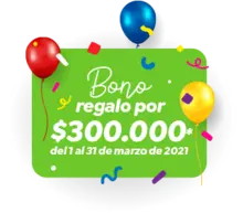 Bono Regalo por $ 300.000