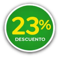 23% de descuento