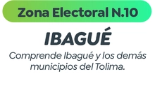 ZONA ELECTORAL N.10 IBAGUÉ