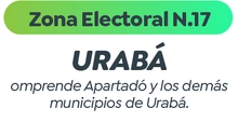 ZONA ELECTORAL N.17 URABÁ