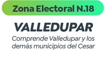 ZONA ELECTORAL N.18 VALLEDUPAR