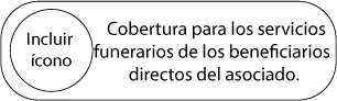 Cobertura para los servicios-funerarios de los beneficiarios -directos del asociado