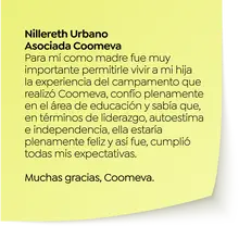 Nillereth Urbano – Asociada Coomeva