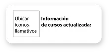 Información de cursos actualizada