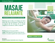 Masaje Relajante GRATIS_jueves_12 de julio